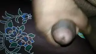 Indian Man Strokes Slowly in Solo Session