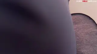 Nervous Straight Guy Swallows First Load at Gloryhole