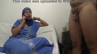 Wealthy Arab Wife Cheats While Her Husband Watches Nearby