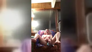 Pierced Solo Beauty Squirts in a Mesh Skirt