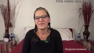 Petite Asian MILF Stretched by Two Cocks at Casting