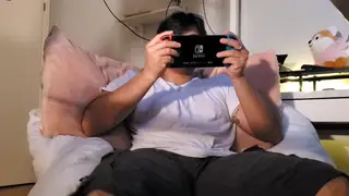 Hairy Latino Bear Gives POV Handjob to Roommate