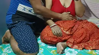 Indian Wife in Saree Takes Hard Pounding from Devar
