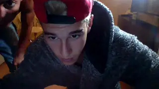 Two Teen Twinks Explore First Gay Blowjob on Cam