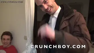 French Twink Takes First Bareback Casting on Camera