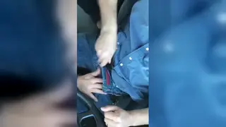 Hairy Bear Daddy Kneels and Services a Hard Cock