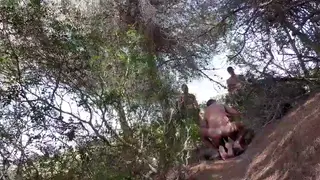 Amateur Guys Collide in a Sweaty Group Session