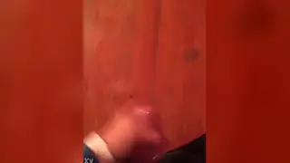 Latino Guy Strokes Himself Outdoors in Public View