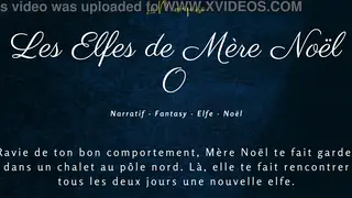 European MILF Whispers Holiday Fantasies in French Audio