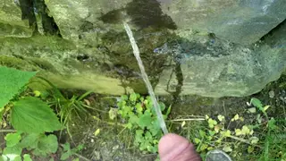 Outdoor Piss Compilation Shows Fit Guys Unloading