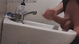 Latina Beauty Strokes Uncut Cock to Explosive Climax