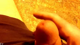 Close-Up Big Dick Tease in Short Solo Clip