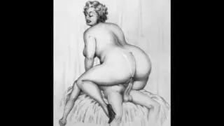 Vintage Erotic Illustrations Celebrate Natural Hair