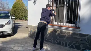 Blonde Jock Takes Raw Bareback Pounding from Muscle Studs