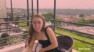 Latina Neighbour Joins Wife for Outdoor Lesbian Play