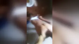 Muscular Guy Strokes Himself in Underwear Close-Up