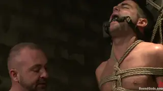European Veteran Submits to Leather Bondage