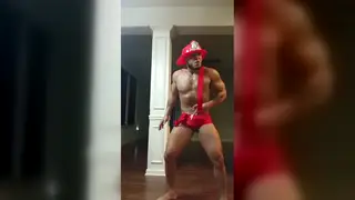 Mature Latino Stripper Performs Sensual Solo Show