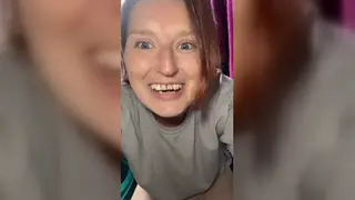 Petite Mature Woman Pisses on Toilet in POV