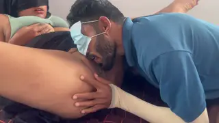 Indian Teen Delivers Sloppy Blowjob to Customer