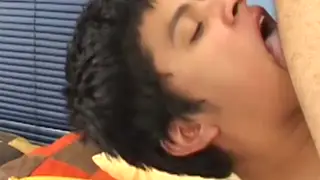 Smooth Latino Twinks Bareback With Deep Rimming and Oral