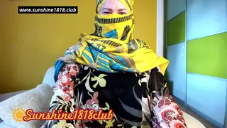Arab MILF In Hijab Flaunts Massive Boobs On Webcam