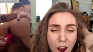 Redhead MILF Takes Double Anal in Cuckold Threesome