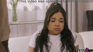 Curvy Latina Teen Takes a Massive Black Cock on a Dare