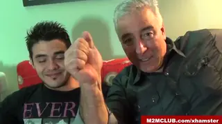 Latino Jock Takes an Older Hairy Bear Deep