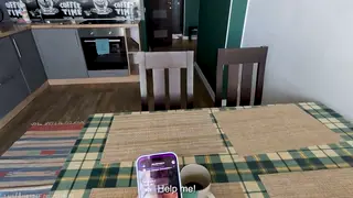Stepson Fucks Busty Stepmom Doggystyle After Hand Gets Stuck