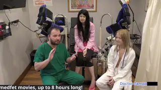Asian Nurse In Latex Submits To Doctor POV