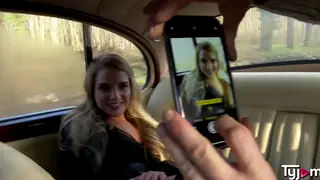 Blonde Teen Endures Brutal Double Penetration in Gangbang