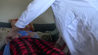 Arab MILF Takes Doctor's Creampie in Hospital Exam Room