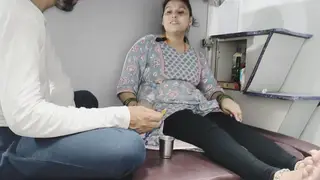 Curvy Indian MILF Enjoys a First-Time Doggystyle Session