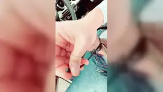 European Twink Performs Live on Beach Webcam