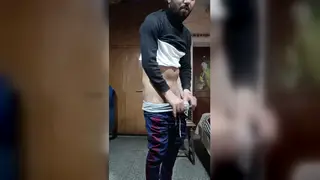 Hairy Indian Veteran Shares Intimate Massage and 69