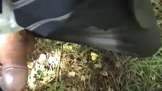 European Daddy Submits to Outdoor Domination