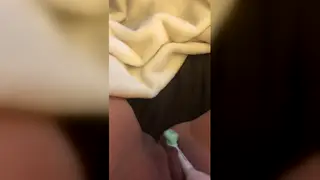 Hairy Amateur Climaxes Hard With Electric Toothbrush