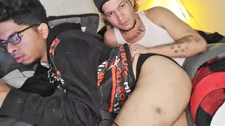 Latino Amateur Gives First Blowjob to New Partner