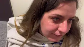 Pregnant Blonde Takes Rough Anal Outdoors With Latina Friend