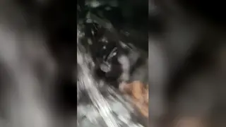 Mature Indian Woman Gaped by a Stranger at Night