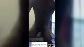 Black Twink Strokes Under the Shower Spray