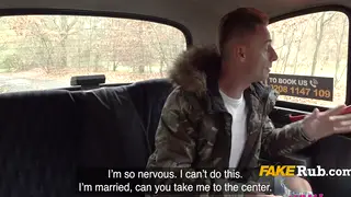 Curvy European MILF Seduces Stranger in Taxi Backseat