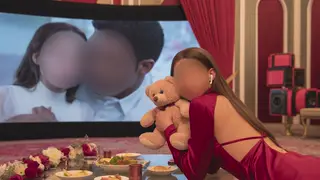 Arab Cosplay Soloist Squirts Hard with Toy Play