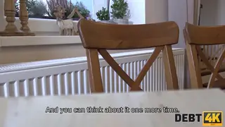 Redhead MILF Settles Debt With POV Sex While Pregnant