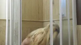 Woman Enjoys a Sensual Shower Before Her Big Event