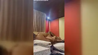 Teen Student Joins Boss for Office Threesome