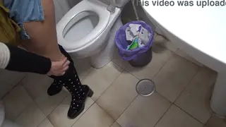 Pregnant Stepmom Takes Hard Anal in Bathroom