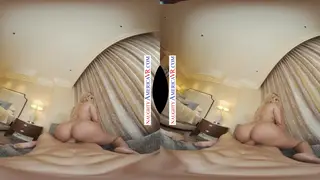 Voluptuous Latina MILF Seduces Neighbour Under the Shower Spray in VR