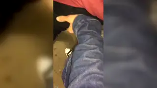 Commuter Lets Another Guy Take His Cock at the Station